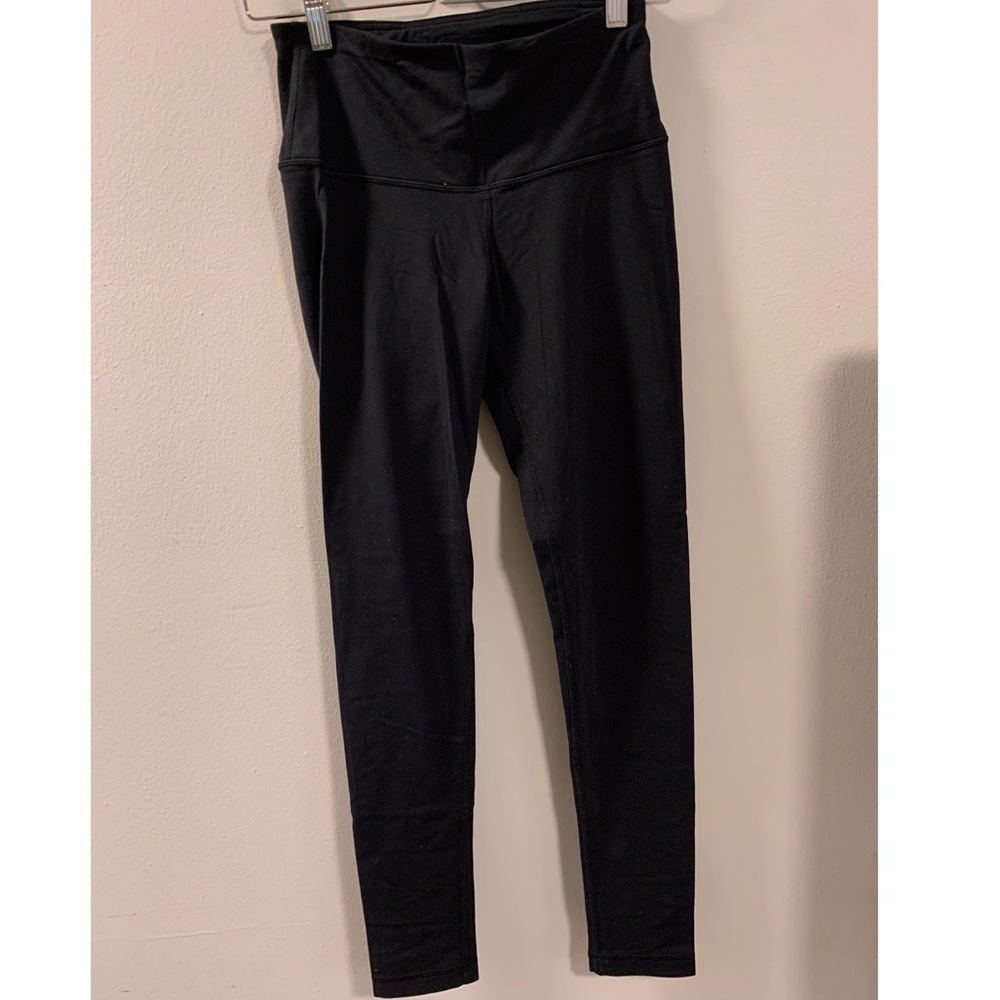 90° Black Leggings